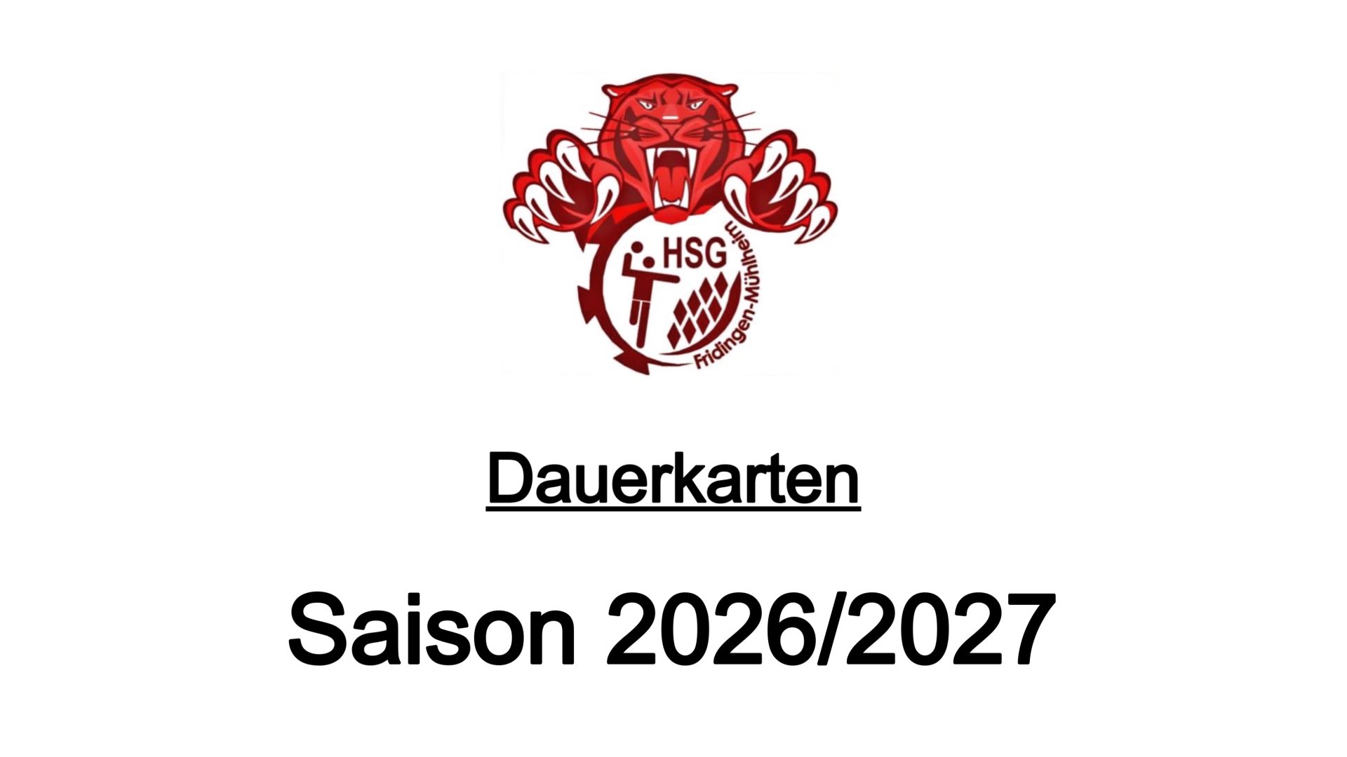 Dauerkartenvorverkauf beginnt