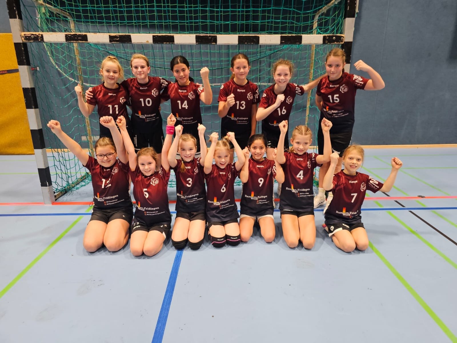 Erfolgreicher letzter Spieltag der E-Jugend weiblich der HSG Fridingen- Mühlheim vor der Winterpause