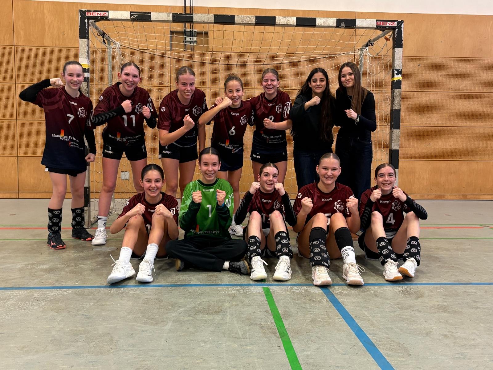 C3 Starker Jahresabschluss der C-weiblich, Drei Spiele - 6 Punkte!