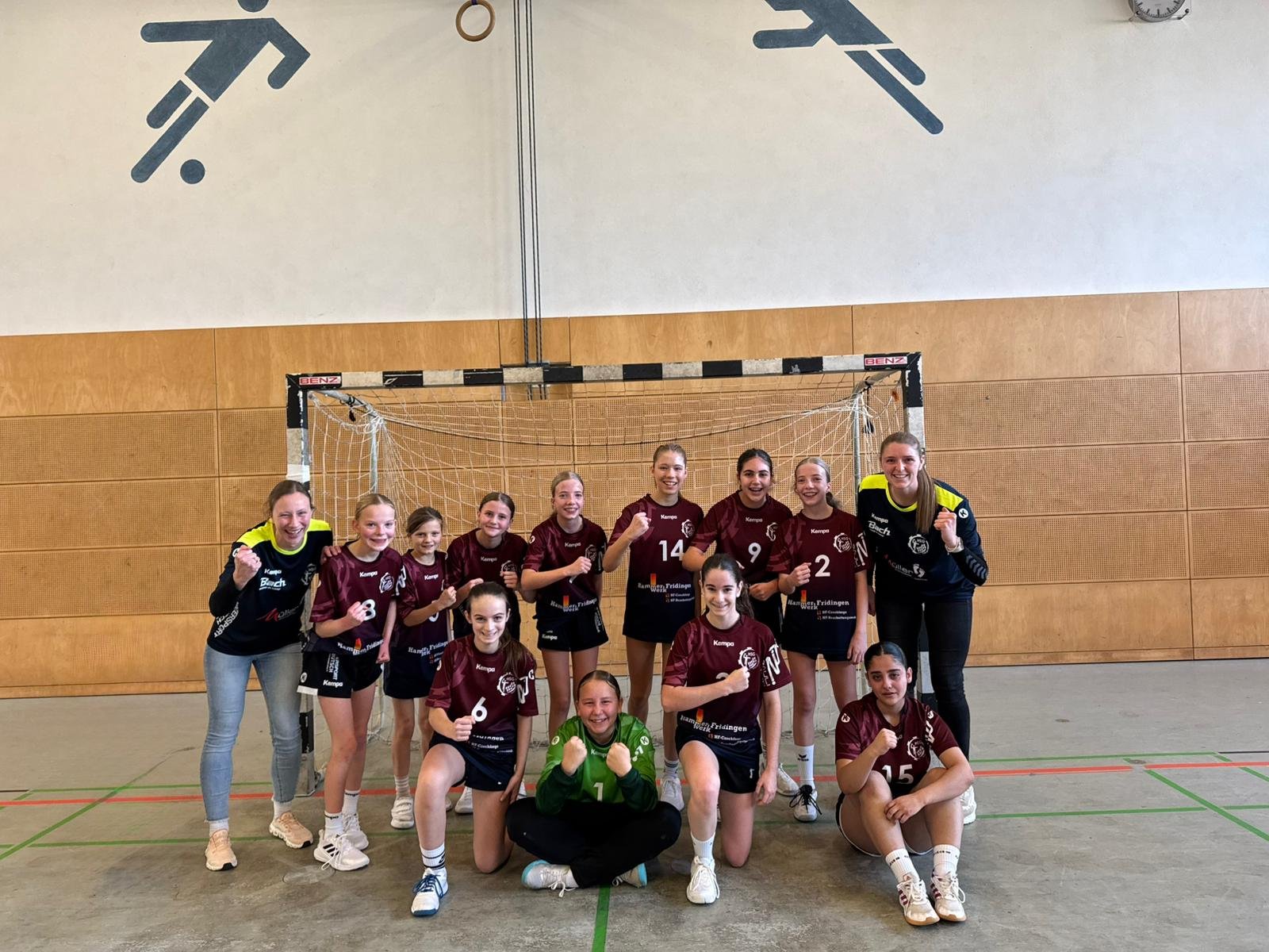 Starker Jahresabschluss der C2 Mädels