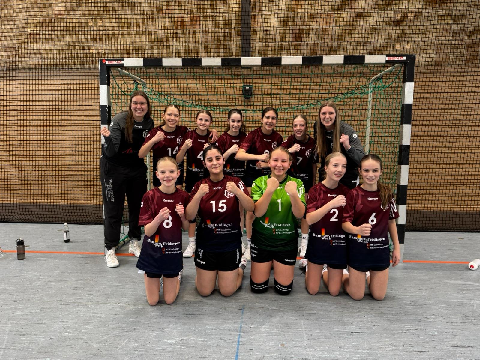 C-Jugend weiblich 2 startet mit einem Auswärtssieg ins neue Jahr