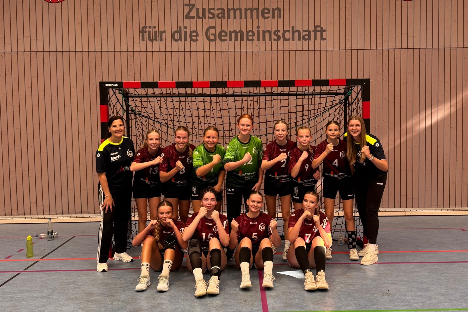 C-Jugend 1-Mädels der HSG Fridingen/Mühlheim feiern deutlichen Heimsieg