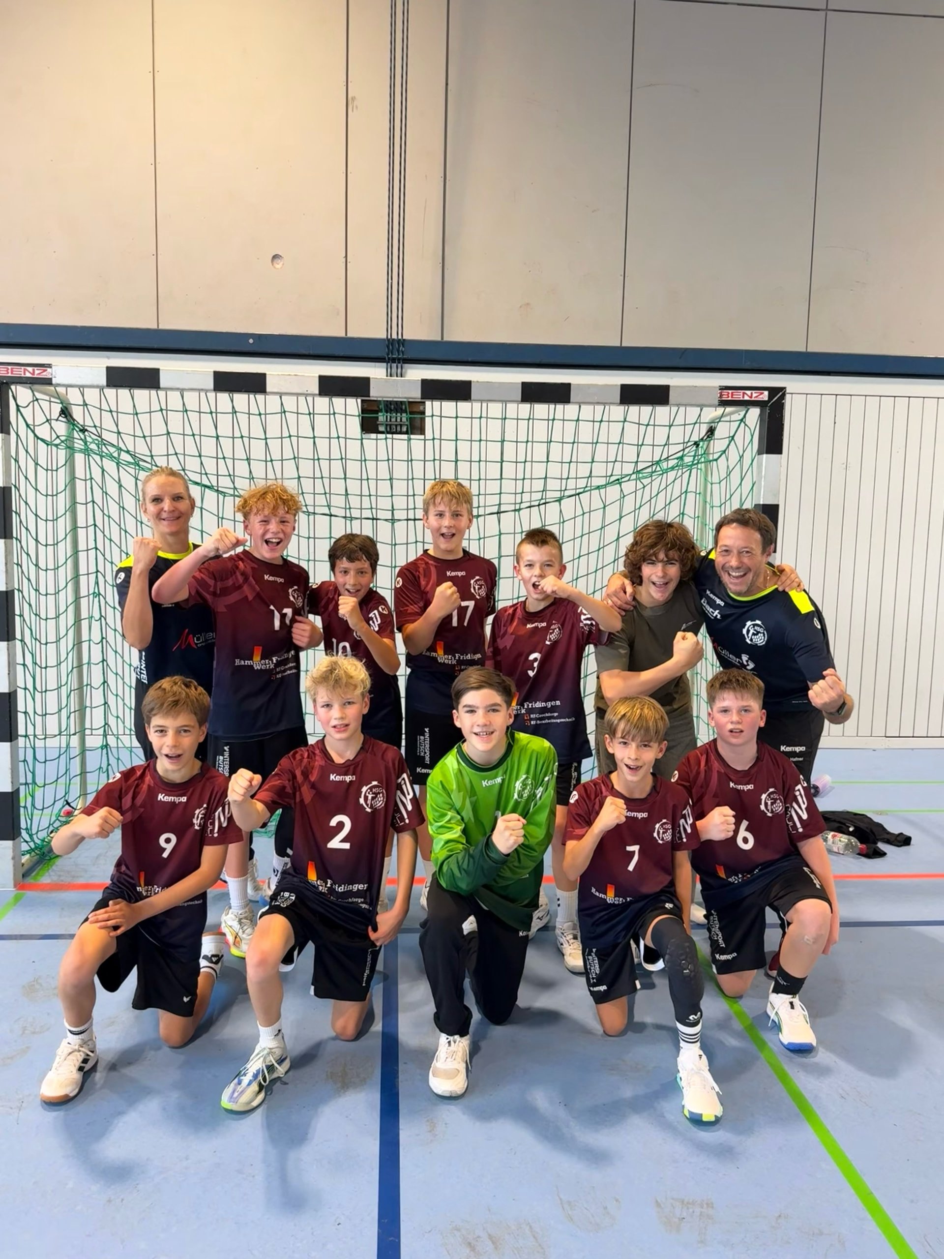 D1 belohnt sich mit den ersten 2 Punkten gegen den HSC Radolfzell!